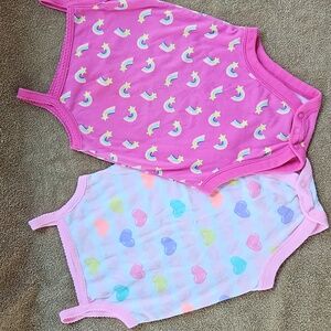 Girls 18m Garanimals Lot of 2 One Piece Outfit T9